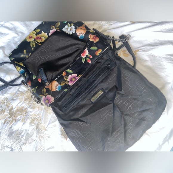 Gently Loved Rosetti Purse- 8+ Compartments/💯Functional, Flowers & Hummingbirds - Picture 13 of 16